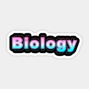 Biology Sticker